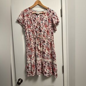 Knox Rose Red and Blue Floral Dress